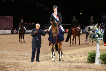 Robert Murphy & Lightning TW win Senior Newcomers title at Horse of the Year Show